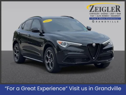 Black 2023 Alfa Romeo Stelvio Veloce for sale in Grandville, MI