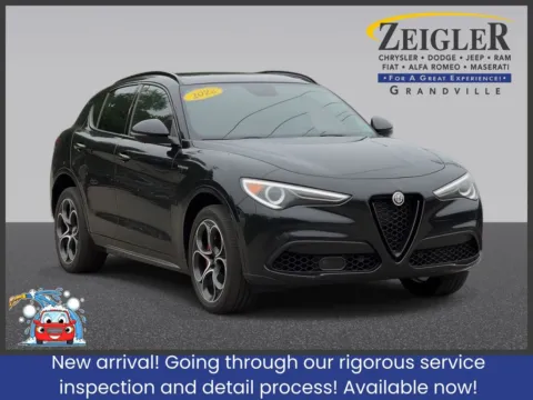 Black 2023 Alfa Romeo Stelvio Veloce for sale in Grandville, MI