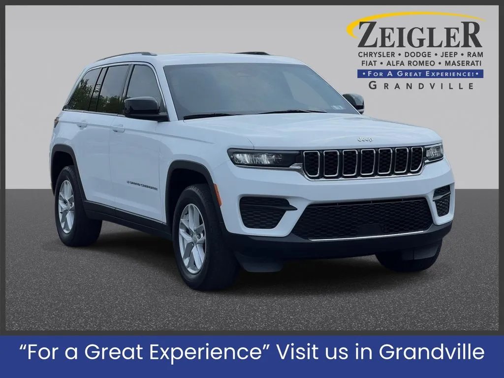 White 2023 Jeep Grand Cherokee Laredo for sale in Grandville, MI