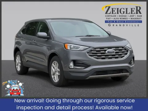 Gray 2021 Ford Edge SEL for sale in Grandville, MI