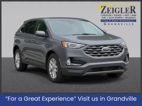 Gray 2021 Ford Edge SEL for sale in Grandville, MI
