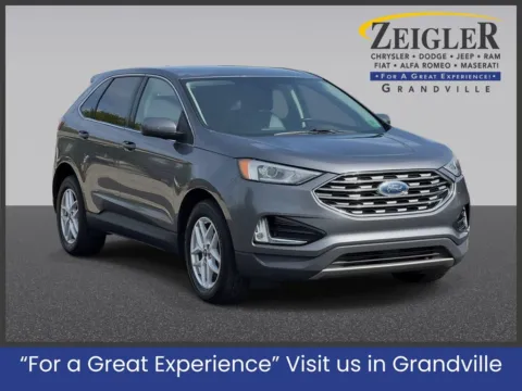 Gray 2021 Ford Edge SEL for sale in Grandville, MI