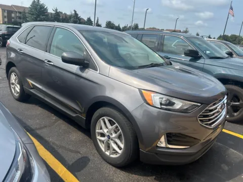 Gray 2021 Ford Edge SEL for sale in Grandville, MI