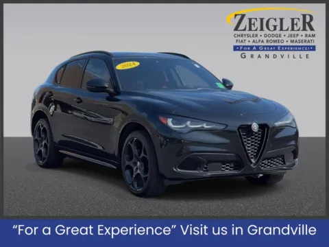 Black 2024 Alfa Romeo Stelvio Veloce for sale in Grandville, MI