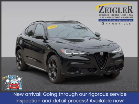 Black 2024 Alfa Romeo Stelvio Veloce for sale in Grandville, MI