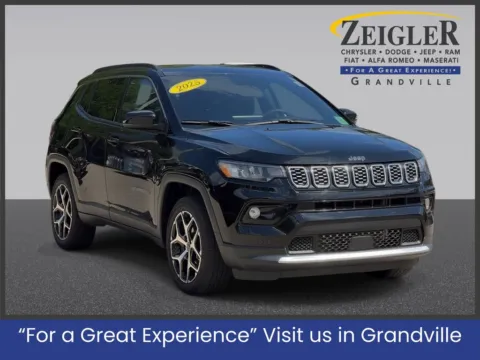 Black 2025 Jeep Compass Limited for sale in Grandville, MI