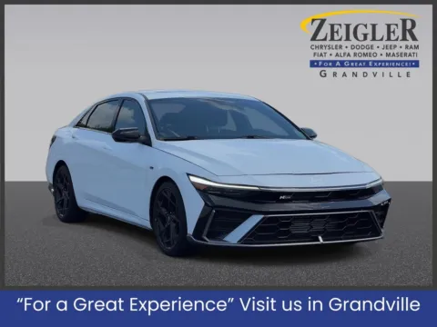 White 2025 Hyundai Elantra N Line for sale in Grandville, MI