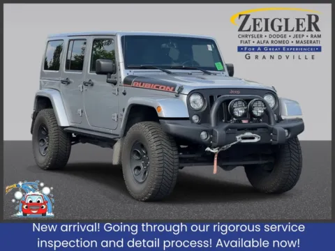 Silver 2017 Jeep Wrangler Unlimited Rubicon Recon for sale in Grandville, MI