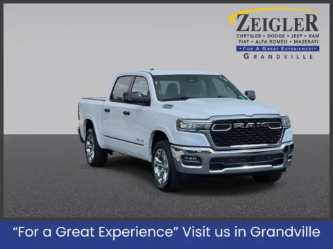 White 2025 Ram 1500 Big Horn/Lone Star for sale in Grandville, MI