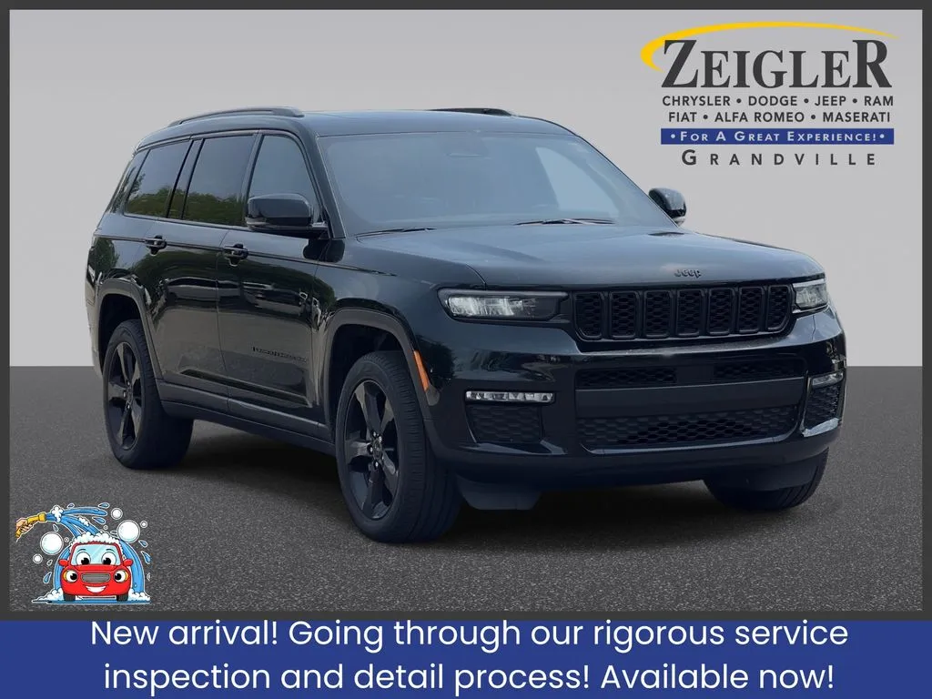 Black 2023 Jeep Grand Cherokee L Limited for sale in Grandville, MI