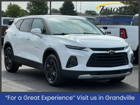White 2021 Chevrolet Blazer LT for sale in Grandville, MI