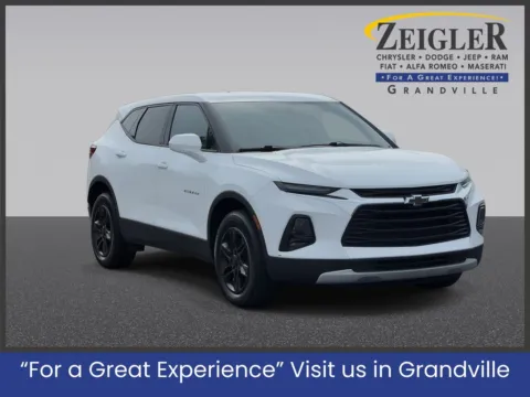 White 2021 Chevrolet Blazer LT for sale in Grandville, MI