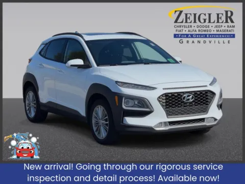 White 2021 Hyundai Kona SEL Plus for sale in Grandville, MI