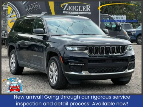 Black 2022 Jeep Grand Cherokee L Limited for sale in Grandville, MI