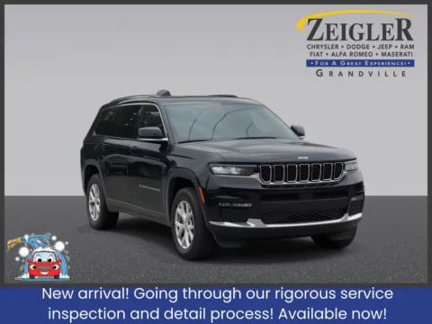 Black 2022 Jeep Grand Cherokee L Limited for sale in Grandville, MI