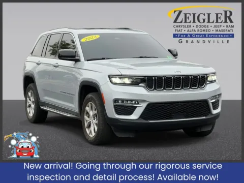Silver 2023 Jeep Grand Cherokee Limited for sale in Grandville, MI
