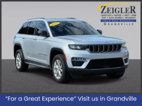 Silver 2023 Jeep Grand Cherokee Limited for sale in Grandville, MI