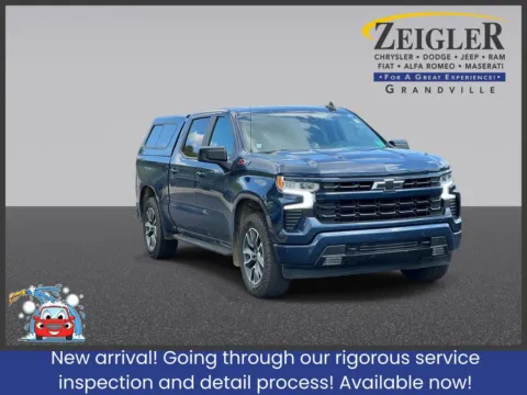 Blue 2023 Chevrolet Silverado 1500 RST for sale in Grandville, MI