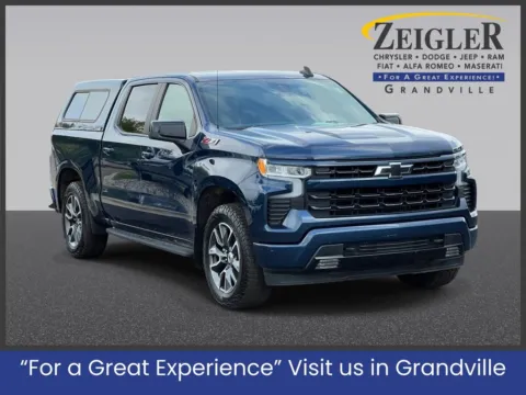 Blue 2023 Chevrolet Silverado 1500 RST for sale in Grandville, MI