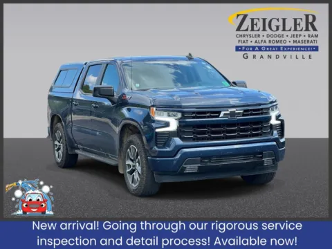 Blue 2023 Chevrolet Silverado 1500 RST for sale in Grandville, MI
