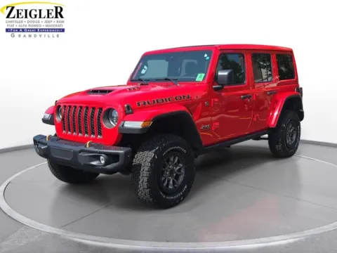 Red 2023 Jeep Wrangler Rubicon 392 for sale in Grandville, MI
