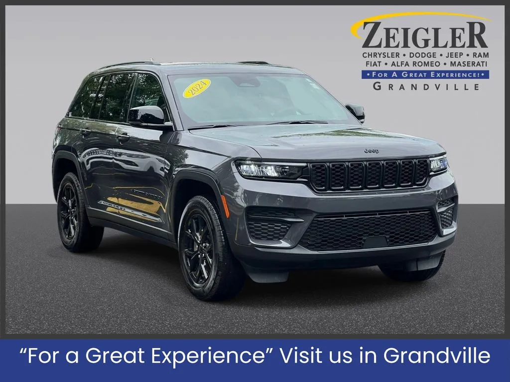 Gray 2024 Jeep Grand Cherokee Altitude X for sale in Grandville, MI