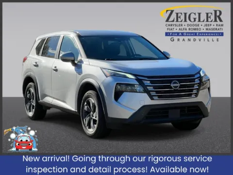 Silver 2024 Nissan Rogue SV for sale in Grandville, MI