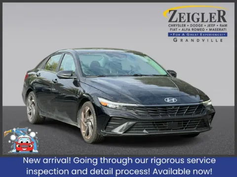 Black 2024 Hyundai Elantra Limited for sale in Grandville, MI