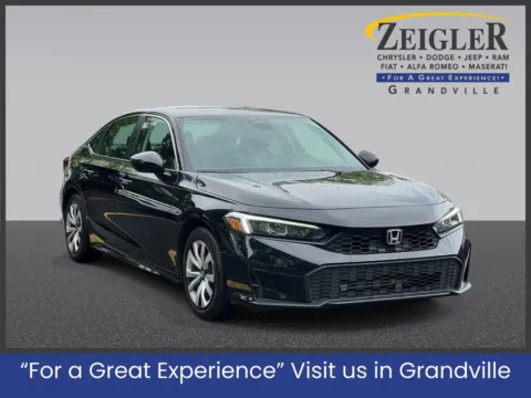 White 2025 Honda Civic LX for sale in Grandville, MI
