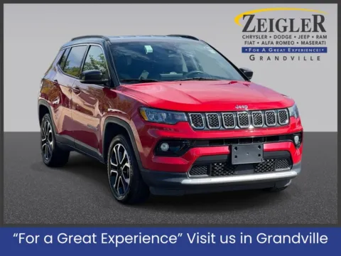 Black 2024 Jeep Compass Limited for sale in Grandville, MI