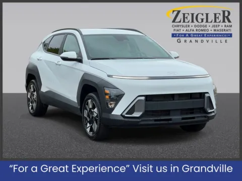 White 2025 Hyundai Kona SEL for sale in Grandville, MI
