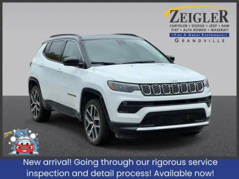 White 2025 Jeep Compass Limited for sale in Grandville, MI