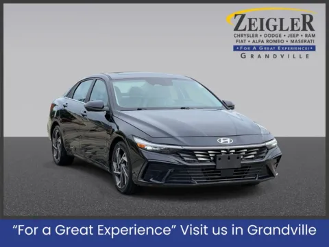 Black 2024 Hyundai Elantra Limited for sale in Grandville, MI