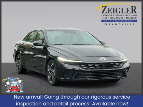 Black 2024 Hyundai Elantra Limited for sale in Grandville, MI