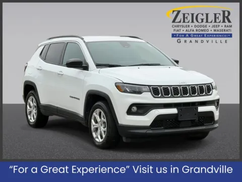 White 2024 Jeep Compass Latitude for sale in Grandville, MI
