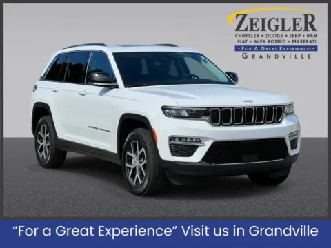 White 2023 Jeep Grand Cherokee Limited for sale in Grandville, MI