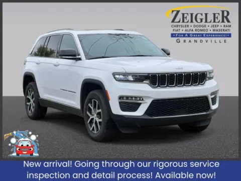 White 2023 Jeep Grand Cherokee Limited for sale in Grandville, MI