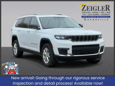 White 2023 Jeep Grand Cherokee L Limited for sale in Grandville, MI