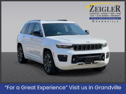 White 2023 Jeep Grand Cherokee Overland for sale in Grandville, MI