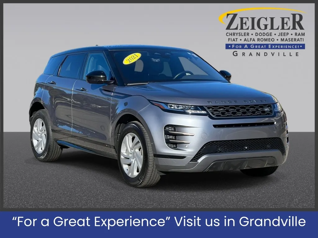 Gray 2021 Land Rover Range Rover Evoque Dynamic for sale in Grandville, MI