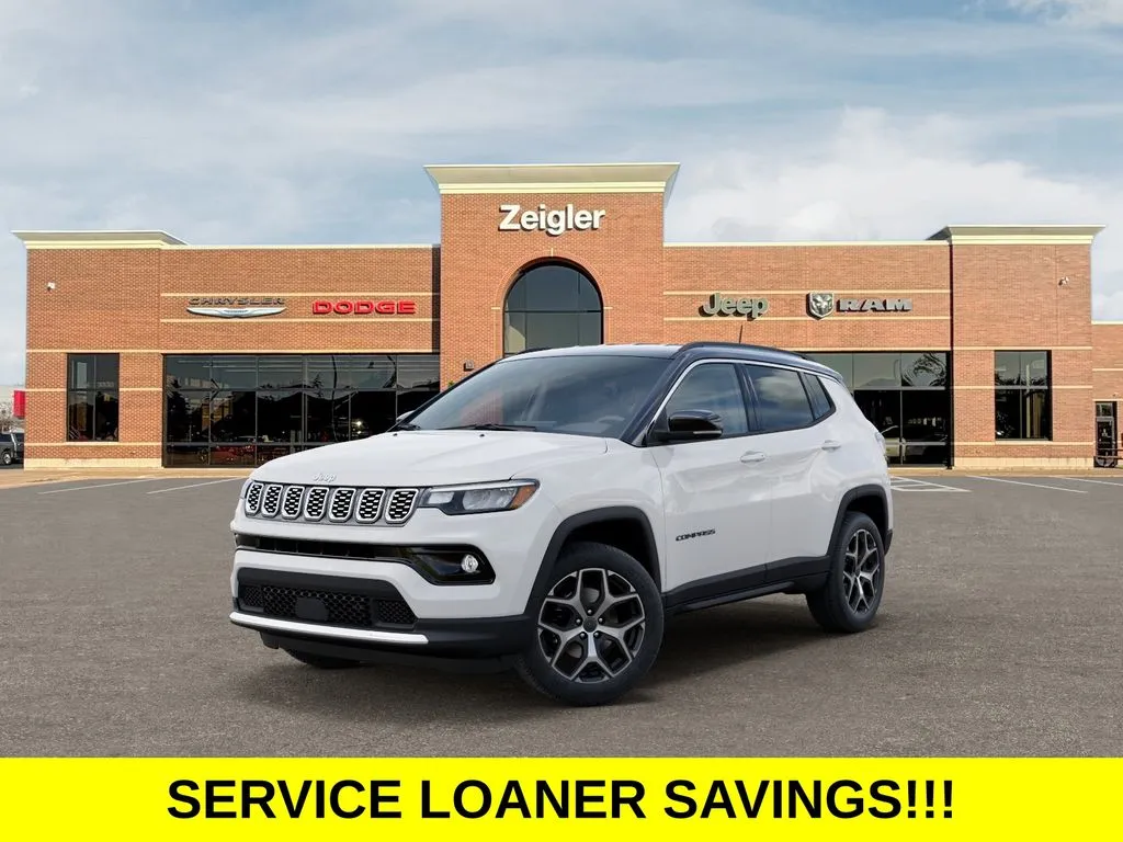 White 2026 Jeep Compass Limited for sale in Grandville, MI