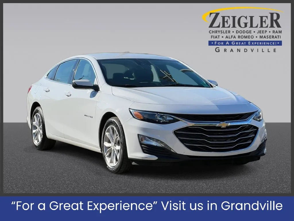 White 2025 Chevrolet Malibu LT for sale in Grandville, MI