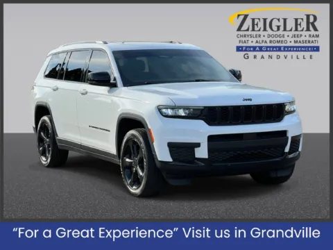 White 2023 Jeep Grand Cherokee L Altitude for sale in Grandville, MI