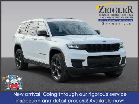 White 2023 Jeep Grand Cherokee L Altitude for sale in Grandville, MI