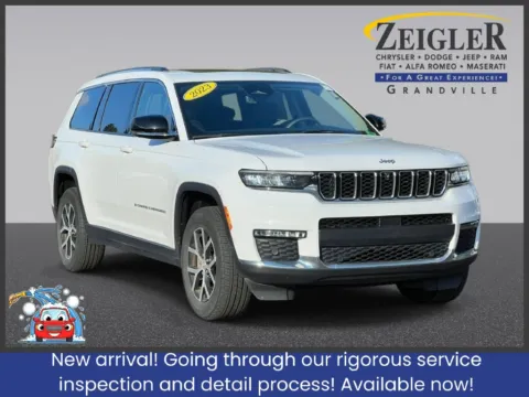 White 2023 Jeep Grand Cherokee L Limited for sale in Grandville, MI