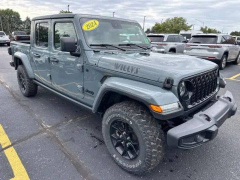 Photos of 2024 Jeep Gladiator Willys for sale in Grandville, MI at Zeigler Chrysler Dodge Jeep Ram of Grandville