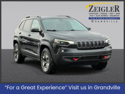 Black 2019 Jeep Cherokee Trailhawk for sale in Grandville, MI