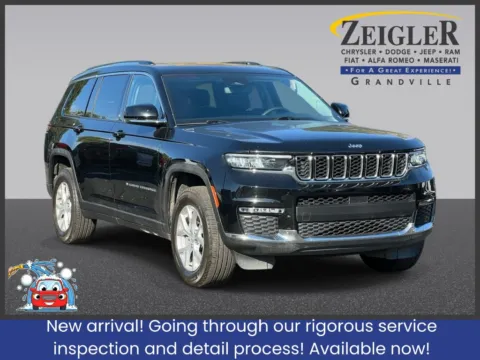 Black 2023 Jeep Grand Cherokee L Limited for sale in Grandville, MI