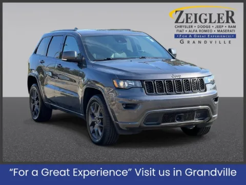 Gray 2021 Jeep Grand Cherokee Limited for sale in Grandville, MI
