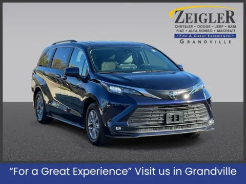 Blue 2026 Toyota Sienna XLE for sale in Grandville, MI